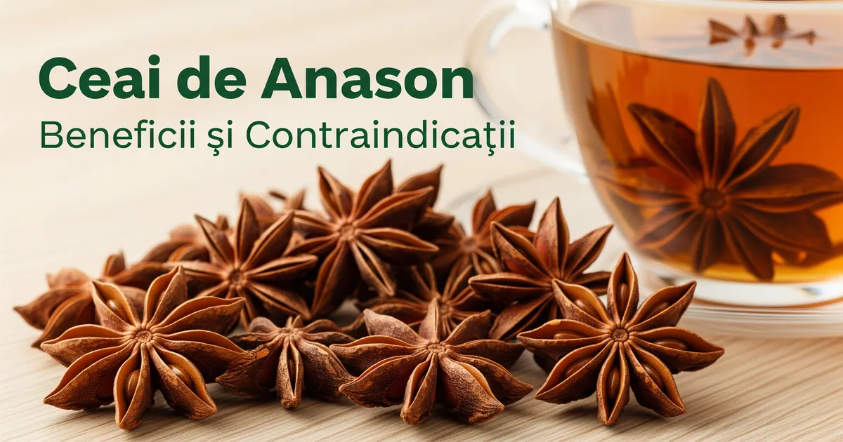Ceai de anason - efecte reale, contraindicatii si mod de preparare
