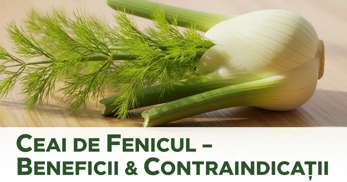 Ceai de fenicul: beneficii reale și când să îl eviți