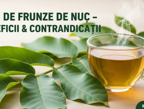 Ceai de frunze de nuc: beneficii reale si cand sa eviti