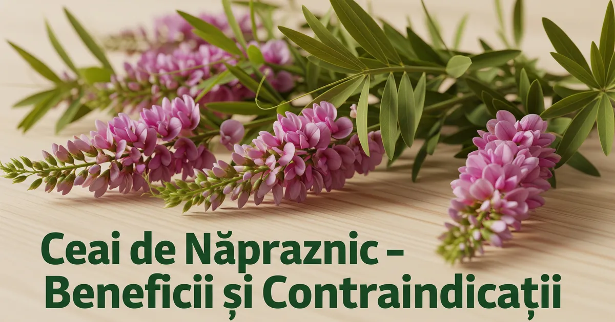 Ceai de năpraznic: beneficii și contraindicații