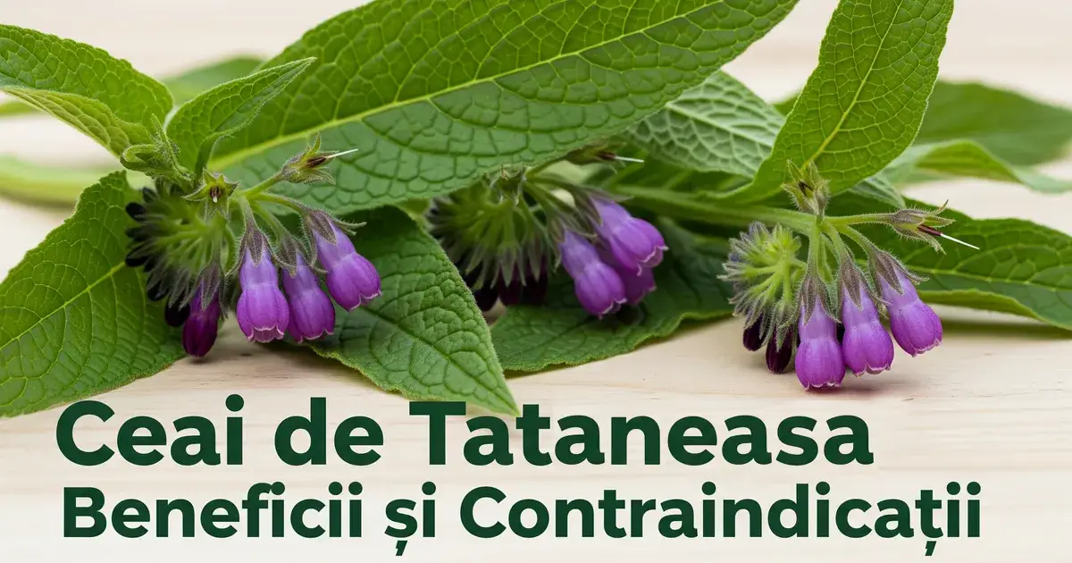 Ceai de tătăneasă: 6 beneficii reale și contraindicații