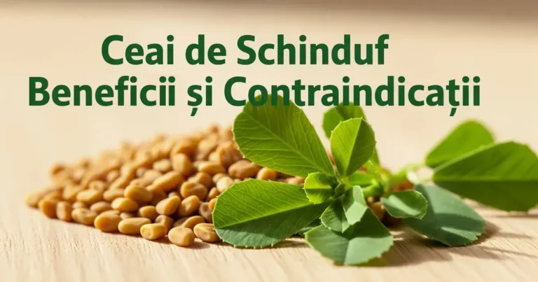 Semințe și frunze de schinduf pentru ceai natural – beneficii și contraindicații