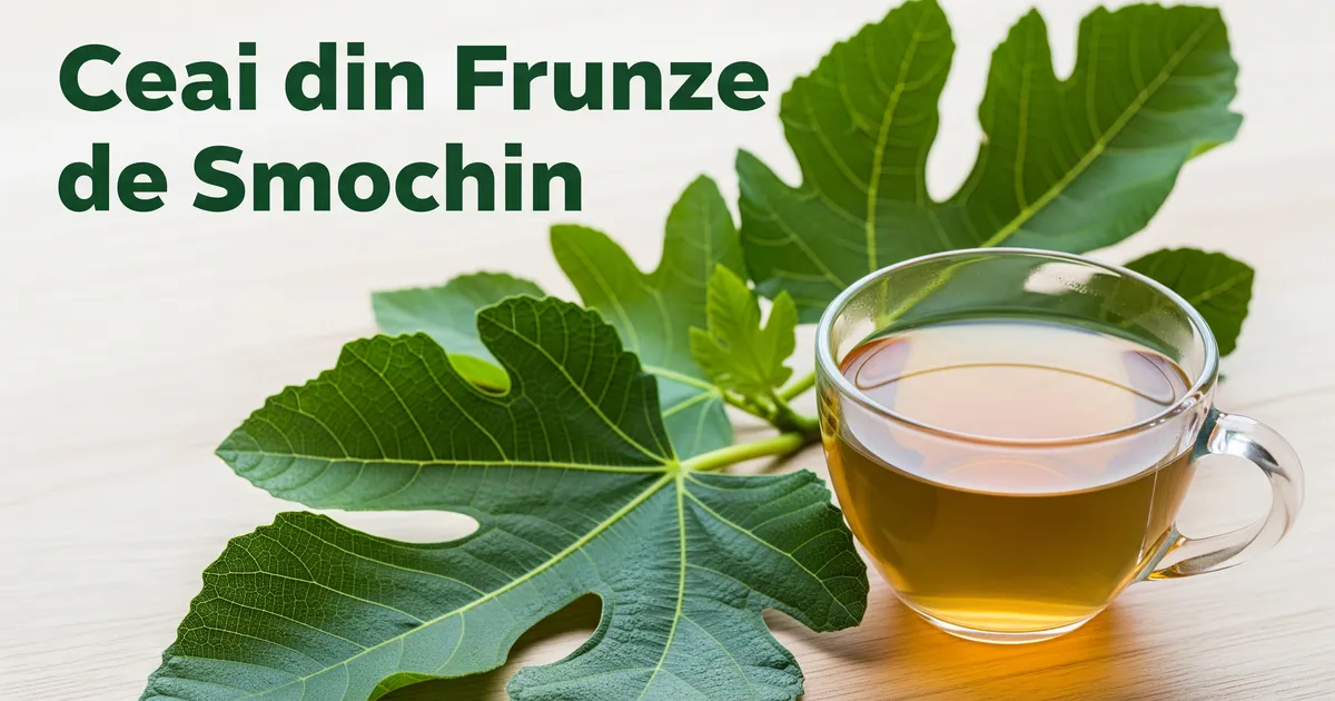 Ceai din frunze de smochin: 6 beneficii și contraindicații