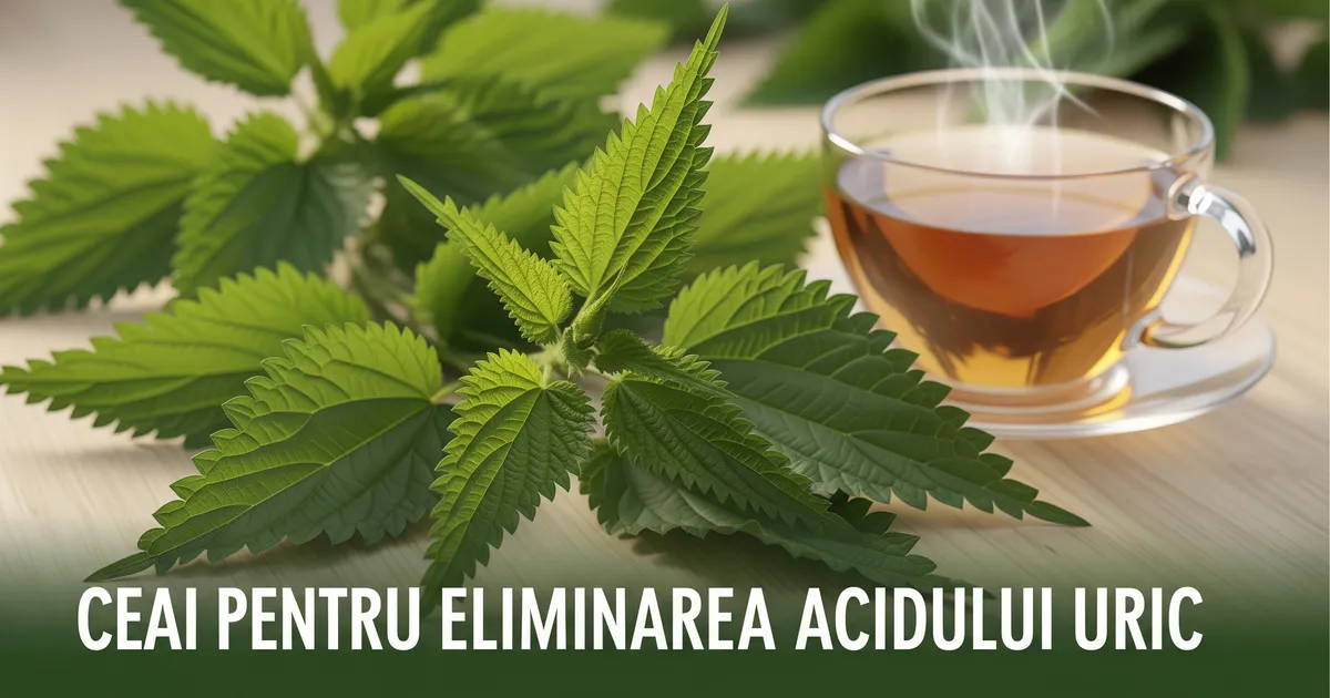 6 ceaiuri care elimină acidul uric din organism natural