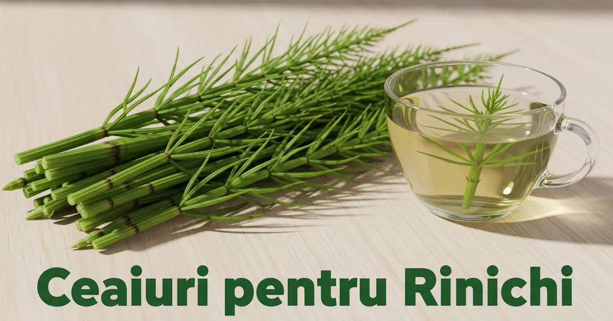 6 ceaiuri pentru rinichi și cum le prepari corect