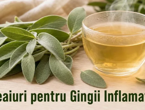 5 ceaiuri pentru gingii inflamate care funcționează